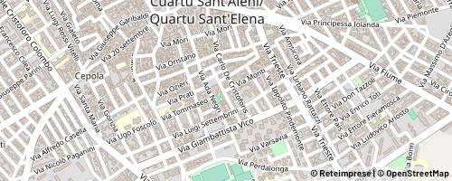 Mappa Quartu Sant’Elena