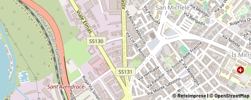 Mappa Cagliari