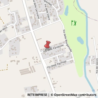 Mappa Via delle Pandoree, 27, 09045 Quartu Sant'Elena, Cagliari (Sardegna)