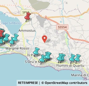 Mappa Via Costantino Nivola, 09045 Quartu Sant'Elena CA, Italia (3.188)