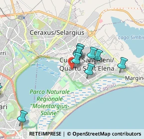 Mappa Via Giuseppe Parini, 09045 Quartu Sant'Elena CA, Italia (2.06909)