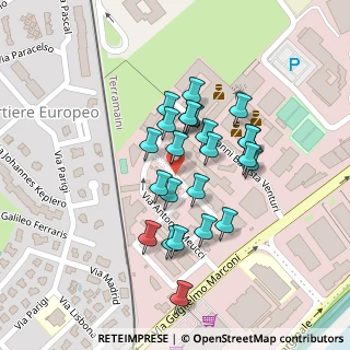 Mappa Via Meucci, 09131 Cagliari CA, Italia (0.1)
