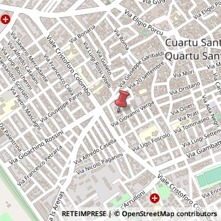 Mappa Via Santa Maria, 09045 Quartu Sant'Elena CA, Italia, 09045 Quartu Sant'Elena, Cagliari (Sardegna)