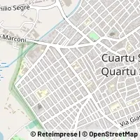 Hartă Quartu Sant'Elena