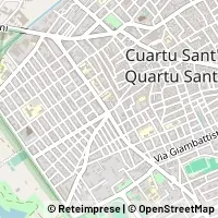 Kaart Quartu Sant'Elena