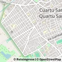 Mapa Quartu Sant'Elena