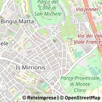 Map Cagliari
