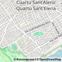 Map Quartu Sant'Elena