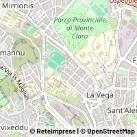 Kaart Cagliari
