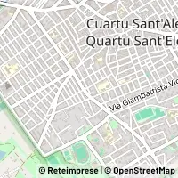 Mapa Quartu Sant'Elena