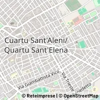 Map Quartu Sant'Elena