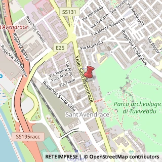 Mappa Viale Sant'Avendrace, 211, 09122 Cagliari, Cagliari (Sardegna)