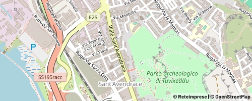 Mappa Cagliari