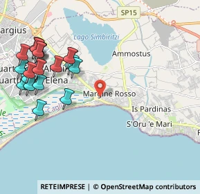 Mappa Via Isole Maldive, 09045 Quartu Sant'Elena CA, Italia (2.7575)