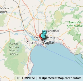 Mappa Via Francesco Ciusa, 09121 Cagliari CA, Italia (23.09667)