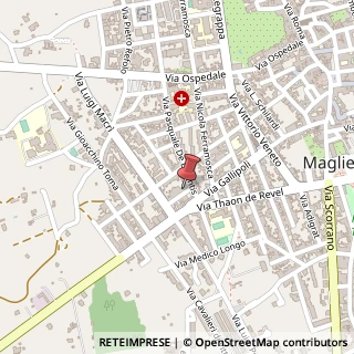 Mappa Via De Jaco G., 8, 73024 Maglie, Lecce (Puglia)