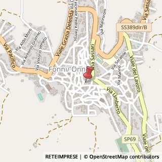 Mappa Via Mercato, 27, 08023 Fonni NU, Italia, 08023 Fonni, Nuoro (Sardegna)