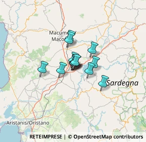 Mappa Via Fonte Vecchia, 09074 Ghilarza OR, Italia (6.98923)