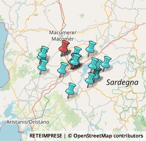 Mappa Via Fonte Vecchia, 09074 Ghilarza OR, Italia (8.6175)