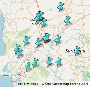 Mappa Via Fonte Vecchia, 09074 Ghilarza OR, Italia (15.7395)