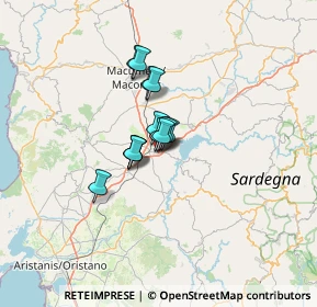 Mappa Via Fonte Vecchia, 09074 Ghilarza OR, Italia (7.64462)