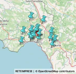 Mappa Via San Rocco, 84030 Torraca SA, Italia (9.44176)