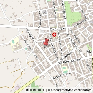Mappa Via A. Pisino, 15, 73024 Maglie LE, Italia, 73024 Maglie, Lecce (Puglia)
