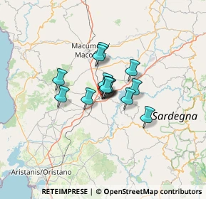 Mappa Via Sardegna, 09074 Ghilarza OR, Italia (7.57143)