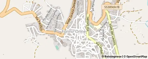 Mappa Fonni