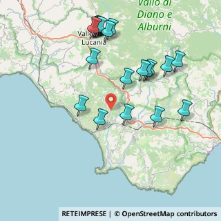 Mappa Parco Nazionale del Cilento, 84070 San Mauro la Bruca SA, Italia (9.438)