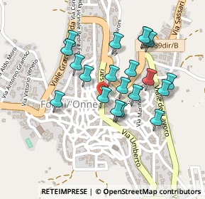 Mappa Corso Vittorio Emanuele, 08023 Fonni NU, Italia (0.216)