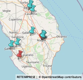 Mappa Via Adamuccio, 73024 Maglie LE, Italia (19.04636)