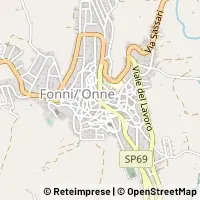 Mapa Fonni
