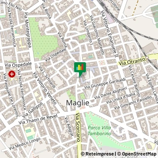 Mappa Via Trento e Trieste, 22, 73024 Maglie, Lecce (Puglia)