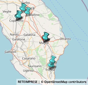 Mappa Via Trento e Trieste, 73024 Maglie LE, Italia (17.63059)