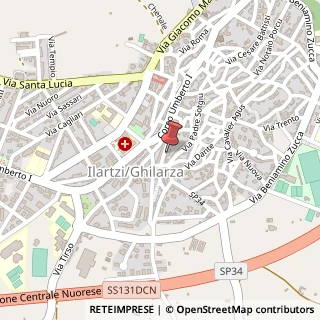 Mappa Via Amsicora, 17, 09074 Ghilarza, Oristano (Sardegna)