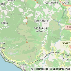 Mappa San Mauro la Bruca