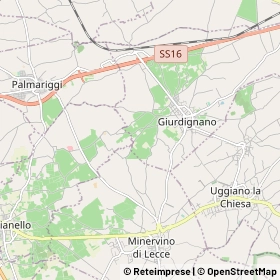 Mappa Giurdignano