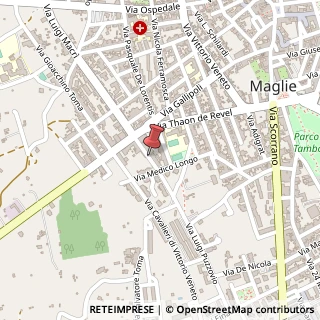 Mappa Via A. De Ferraris, 10, 73024 Maglie, Lecce (Puglia)