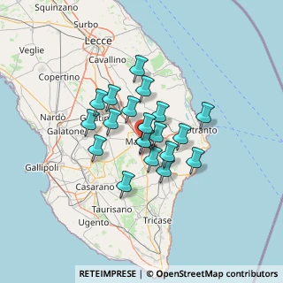 Mappa Via G. Micolano, 73024 Maglie LE, Italia (9.99)
