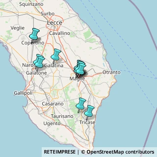 Mappa Via G. Micolano, 73024 Maglie LE, Italia (11.05357)