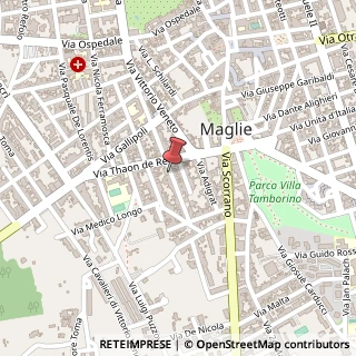 Mappa Via Armando Diaz, 64, 73024 Maglie, Lecce (Puglia)