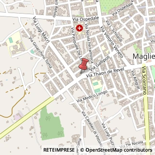 Mappa Via Gallipoli, 67, 73024 Maglie, Lecce (Puglia)