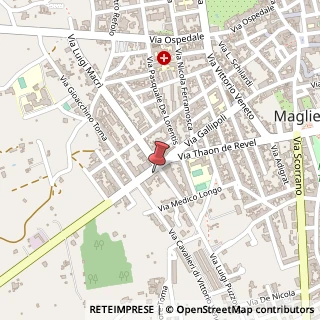 Mappa Via Gallipoli, 77, 73024 Maglie, Lecce (Puglia)