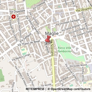 Mappa Via Adigrat, 19, 73024 Maglie, Lecce (Puglia)