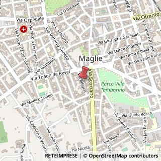 Mappa Via Adigrat, 32, 73024 Maglie, Lecce (Puglia)