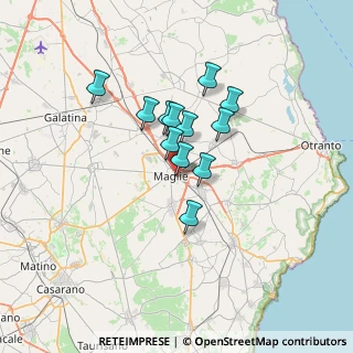 Mappa Via Marconi, 73024 Maglie LE, Italia (5.2025)