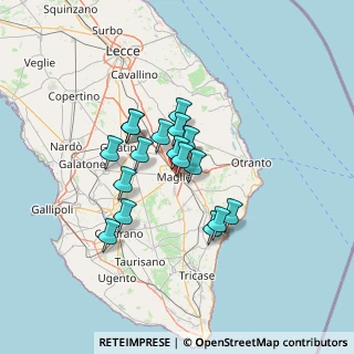 Mappa Via Marconi, 73024 Maglie LE, Italia (10.20167)