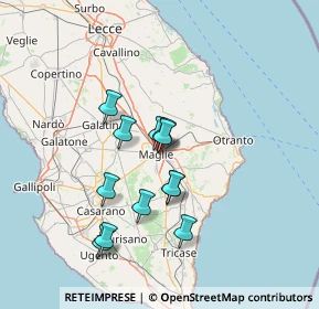 Mappa Via Marconi, 73024 Maglie LE, Italia (12.495)