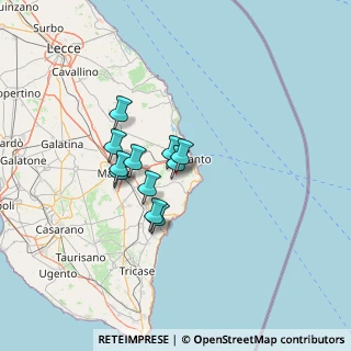 Mappa Via Giovanni Verga, 73020 Casamassella LE, Italia (9.72)